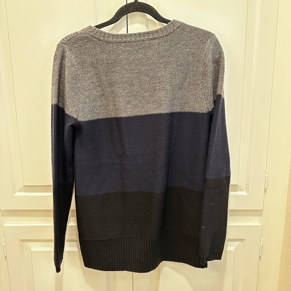 Magaschoni Color Block Wool Sweater - Picture 3 of 5